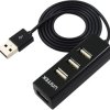 Unitek Y-2140 hub 4x USB 2.0 mini - czarny
