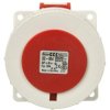 Gniazdo tablicowe skośne 32A 5p 400V 6h IP67 1288