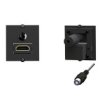 Ramka Bachmann 1Xhdmi 90+1Xminijack