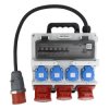 Rozdzielnica budowlana TR-S/FI 32A 2x16A 4x230V SKH Schuko Doktorvolt DV-7266-D