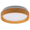 Plafon LED LUMILED Panel Natynkowy Lampa Sufitowa Oprawa WOODY 24W 4000K Okrągły IP44 32cm Klasa F 3 Lata Gwarancji