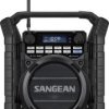 Radio na budowę Sangean U-4 DBT+ DAB+, fale metrowe (VHF) funkcja ładowania akumulatora, wielokrotne ładowanie, wodoodpo