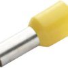 Końcówka kablowa zaciskana długość 32mm Żółty średnica 19.5mm Izolowane RND