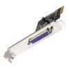 StarTech.com PEX1P2 1-Port Parallel PCIe Card - PCI Express to Parallel DB25 Ad