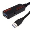Kabel Roline Usb 3.2 Gen 1 Active Repeater, Czarny, 10 M