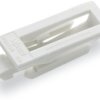Locking latch, white, for manual operation, 890-121