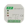 Wzmacniacz sygnału zasilającego do oświetlenia LED 12/24 V DC do puszki podtynkowej LED-AMP-1P