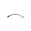 Przejście Jack wt.3,5/4-polowy-2x gn.Jack 3,5st. na przew.20cm / KPO2923