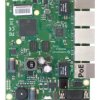 Router 5x RJ45 1000Mb/s, 1x microSD MikroTik RB450GX4