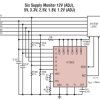 Conﬁgurable Six Supply Monitor with Adjustable Reset Timer and Supply Tolerance