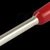 470312 Aderendhülsen, Ø 1,0 mm², 18 mm, rot, 100er-Pack