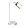 Lampka Nocna Joker White/Gold 1Xgu10 Mlp7536 Milagro