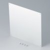 Front plate, aluminum, (W x H) 138 x 138 mm, B6145111