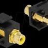 86743 Keystone Module RCA female > RCA female gold plated yellow / bla