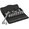 Wera 05004021001 8100 SA 11 Zyklop Metal Ratchet Set - 1/4" Drive - Imperial
