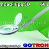 Lampa warsztatowa z lupą 5D x60 LED SMD