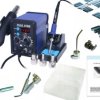 Spawarka do Plastiku WEP 878D dysze+spoiwa+siatka