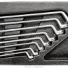Klucze oczkowe odgięte 6-22 mm /zestaw 8 szt./ 84-233