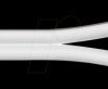 67744 Loudspeaker cable 2x0,75mm² , 10 m white CCA
