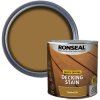 Ronseal 39077 Quick Drying Decking Stain Country Oak 2.5 litre
