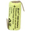 XCell X1/2AAAH-350-LFZ Battery 1/2 AAA NiMH 350 mAh Z Tab Rechargeable