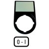 Tabliczki opisowe ramki tabliczek I 0 II M22S-ST-X89 218147 EATON