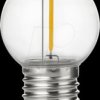 L277339527 LED bulb E27, 1 W, 55 lm, 2700 K, filament