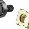 Renkforce RF-3429166 10 cal, 19 cal Materiał montażowy do szafek serwerowych czarny