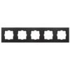 Panasonic Novella Ramka 5-Krotna Czarna 92180655M