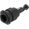 Pushbutton switch, unlit, waistband round, 71-612.0