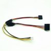 ROCKPro64 Power Cable for dual SATA Drives
