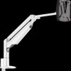 990+3011+000 Monitor holder, 1 display, desk mount, white, 2 - 7 kg