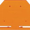 End/Intermediate plate for terminal block, 280-302