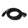 Kabel Zasilający Omy Do Serwera Z Wtyczką Iec C15 10A Czarny 5M