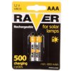 Akumulator Ni-MH LR03 / AAA 400mAh RAVER SOLAR /blister 2szt/ B7414