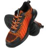 Buty z dzianiny pomarańczowo-czarne 45 L3044145 Lahti Pro CB-851055