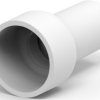 End connectorwith insulation, 0.3-6.0 mm², AWG 22 to 10, white, 19.69 mm, 35653