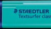 364-35 Highlighter, chisel tip, turquoise