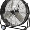 Sygonix Wentylator podłogowy 330 W (Ø x W) 745 mm x 776 mm czarny ruch wahadłowy