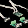 95245 Mini PCIe card > 2x serial RS-422 / 485, 600 W protection