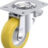Blickle 931468 LK-ALTH 125K-3-ST-CO Rolka obrotowa z blachy stalowej Średnica koła: 125 mm Maksymalne obciążenie: 350 kg