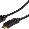 Schwaiger HDMI kabel Wtyczka HDMI-A, Wtyczka HDMI-A 1.30 m czarny HDMW13053 4K UHD, styki pozłacane Kabel HDMI