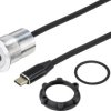 Złącze żeńskie do zabudowy TRU COMPONENTS USB-34 TC-9534344, 1.00 m, 1 szt.