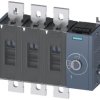 Rozłącznik izolacyjny 3-biegunowy-biegunowy 500A Siemens Montaż powierzchniowy 12W NO