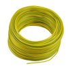 Przewód; montażowy; H07V-K (LgY); 1 żyła; linka; Cu; 1,50mm2; żółto-zielony; PVC; -40...+70°C; 450/750V; zwój 100m; Eltrim; RoHS