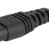 Device connection cable, Europe, plug type C, straight on C7 socket, straight, H05VVH2-F2x0.75 mm², black, 2 m, 6013.0474