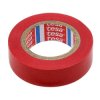 Taśma izolacyjna TESA PCV 20m/19mm czerwona