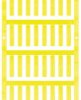 PA cable maker, inscribable, (W x H) 21 x 4.6 mm, max. bundle Ø 3.7 mm, yellow, 1918890000