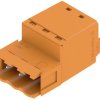 Weidmüller 2766950000 Obudowa złącza pin męskiego na kabel SLF 5.08/03/180B SN OR BX SO, piny: 3, 14 A, 540 szt.