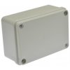 Skrzynka hermetyczna IP65 Puszka instalacyjna 120x80x50mm bezhalogenowa szara S-BOX 216